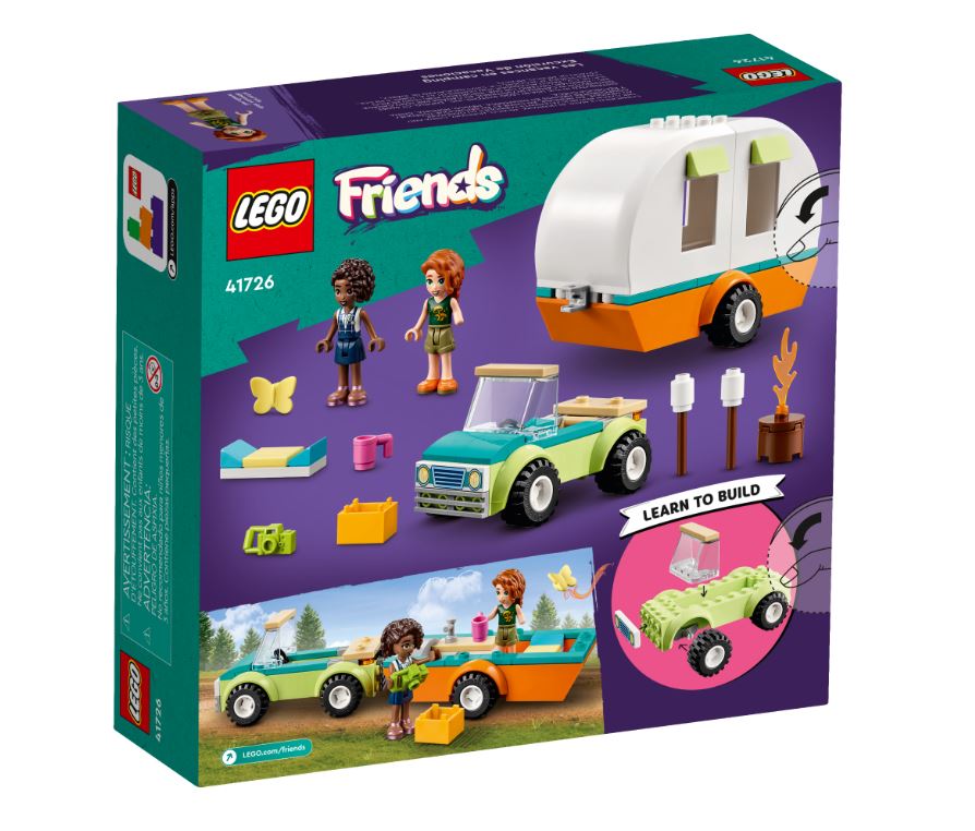 JCÉTÉ23 LEGO FRIENDS - VOYAGE DE VACANCES EN CAMPING #41726 (0123)